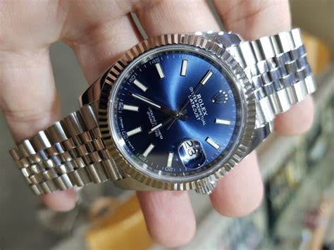 Rolex Datejust 41 Ref.126334 Blue Dial 